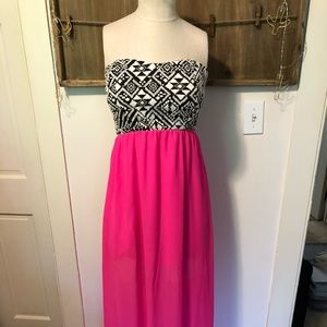 Hot Pink boutique maxi, medium